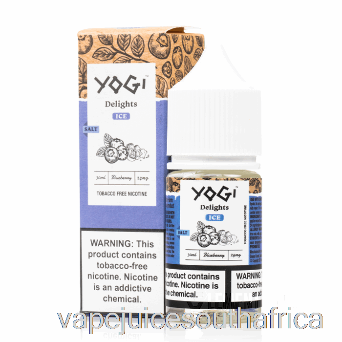 Vape Pods Blueberry Ice Salts - Yogi Delights - 30Ml 50Mg